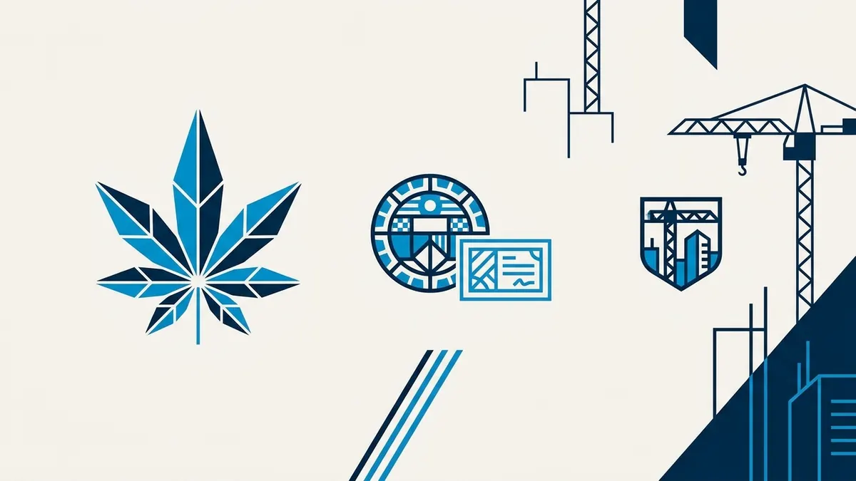 Illustration for the guide: California Cannabis Bonds: The State $5,000, Plus Local Permits