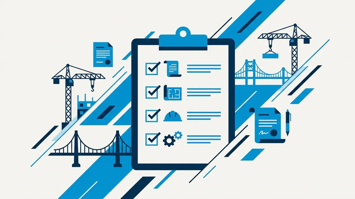 Illustration for the guide: Surety Bond Application Checklist: What You Need
